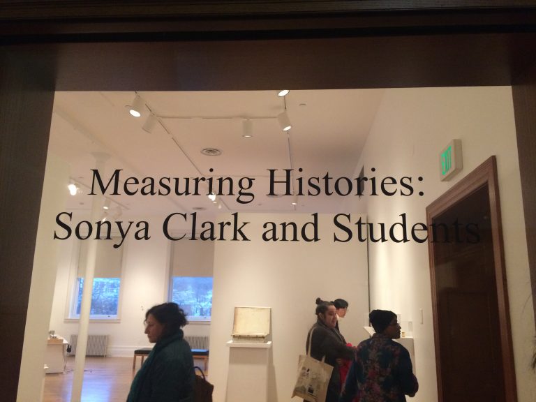 Measuring Histories Exhibit